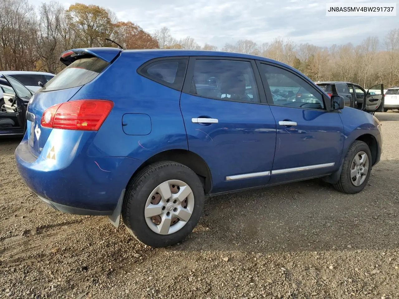 JN8AS5MV4BW291737 2011 Nissan Rogue S
