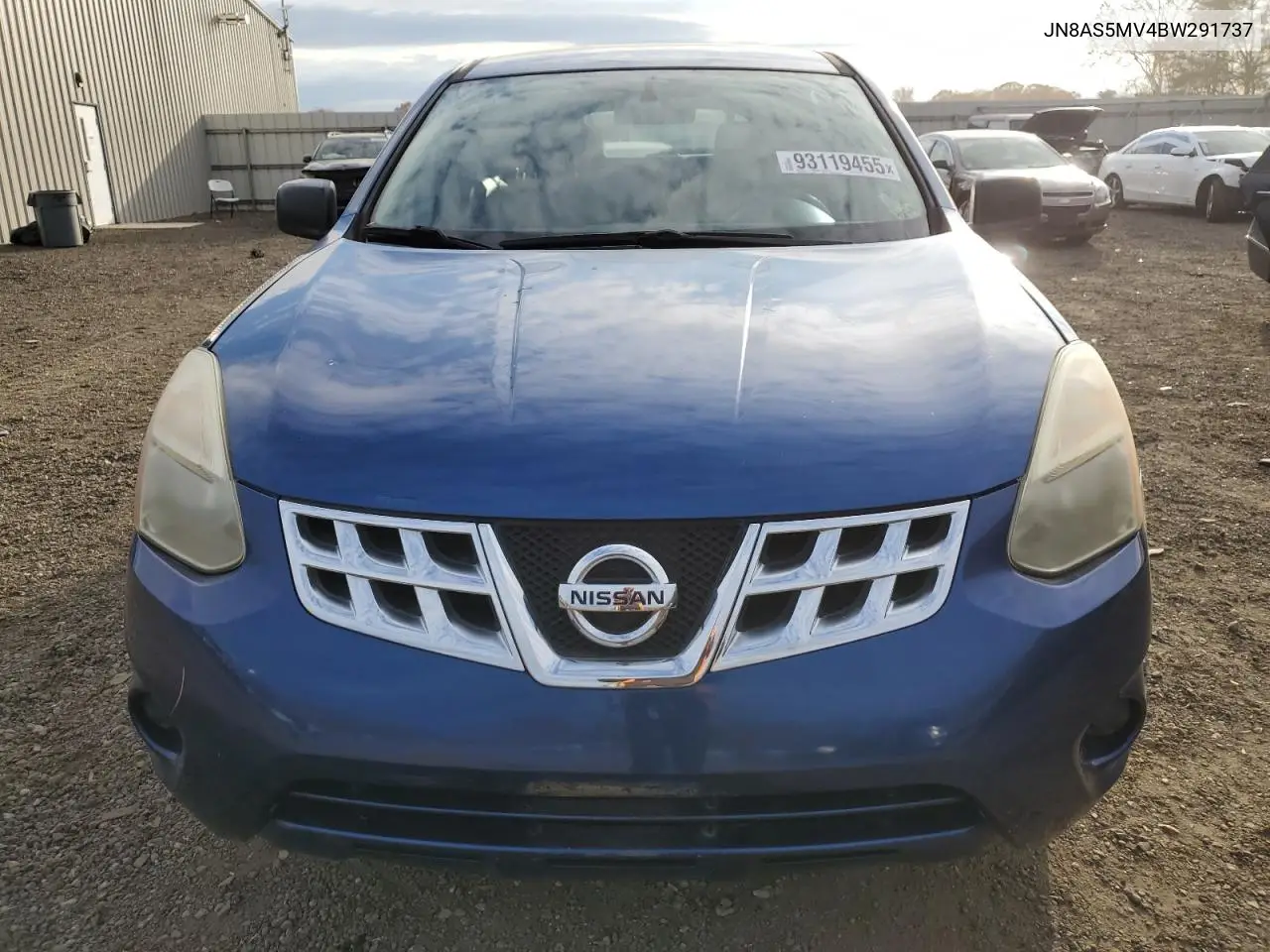 JN8AS5MV4BW291737 2011 Nissan Rogue S