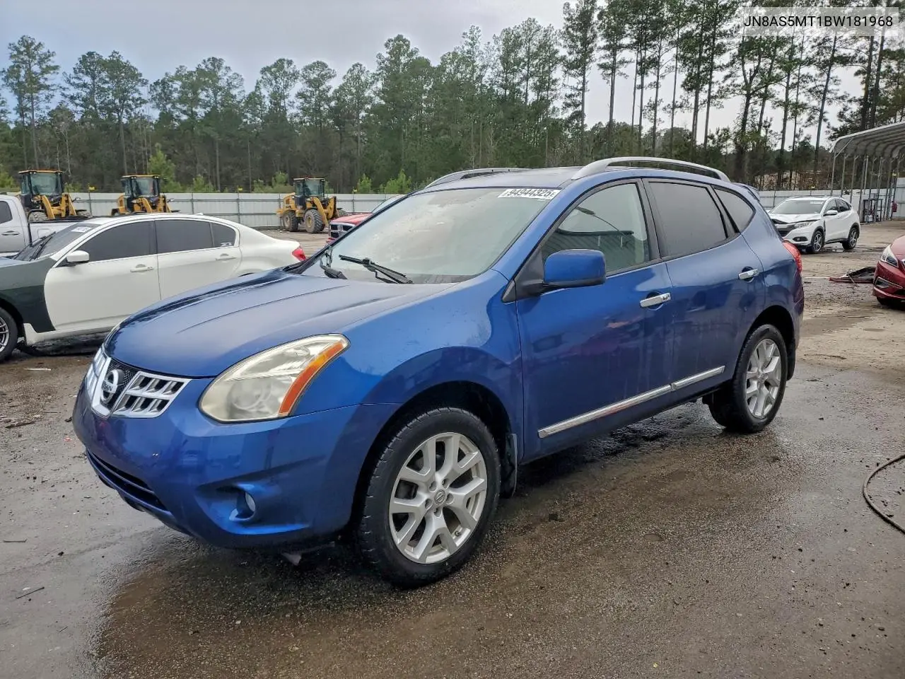 JN8AS5MT1BW181968 2011 Nissan Rogue S