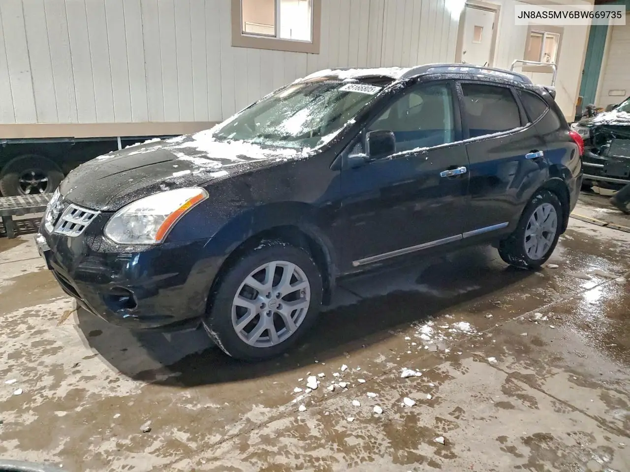 JN8AS5MV6BW669735 2011 Nissan Rogue S