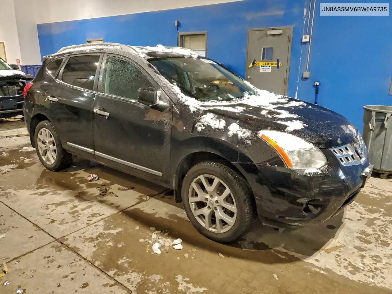 JN8AS5MV6BW669735 2011 Nissan Rogue S