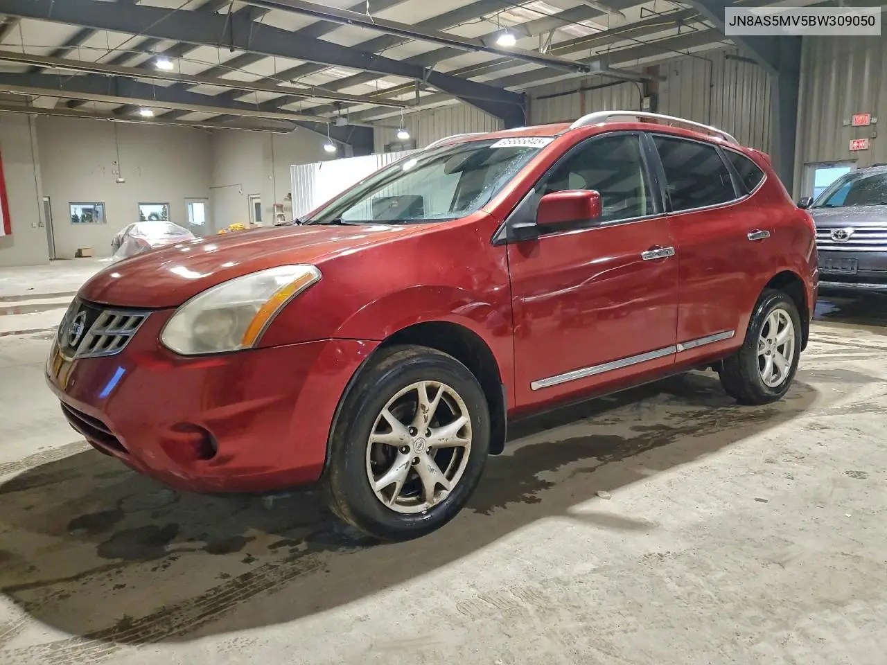 JN8AS5MV5BW309050 2011 Nissan Rogue S