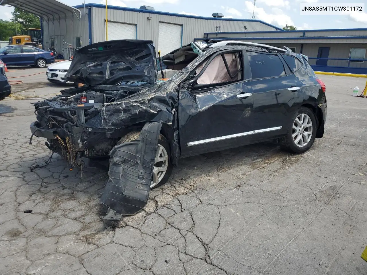 JN8AS5MT1CW301172 2012 Nissan Rogue S