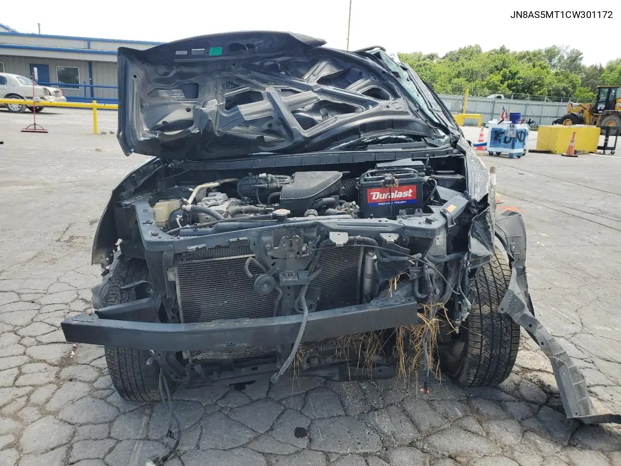 JN8AS5MT1CW301172 2012 Nissan Rogue S