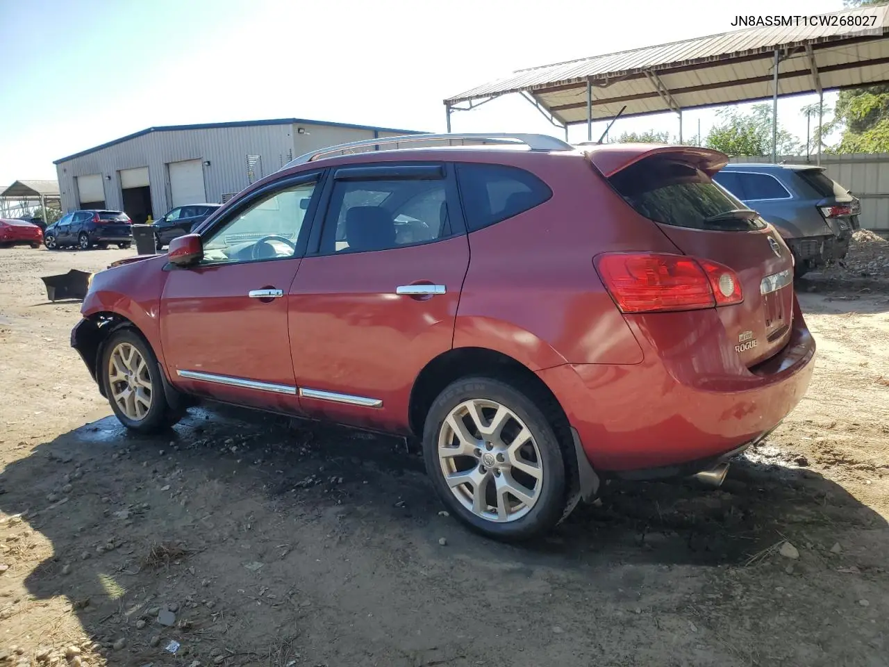 JN8AS5MT1CW268027 2012 Nissan Rogue S