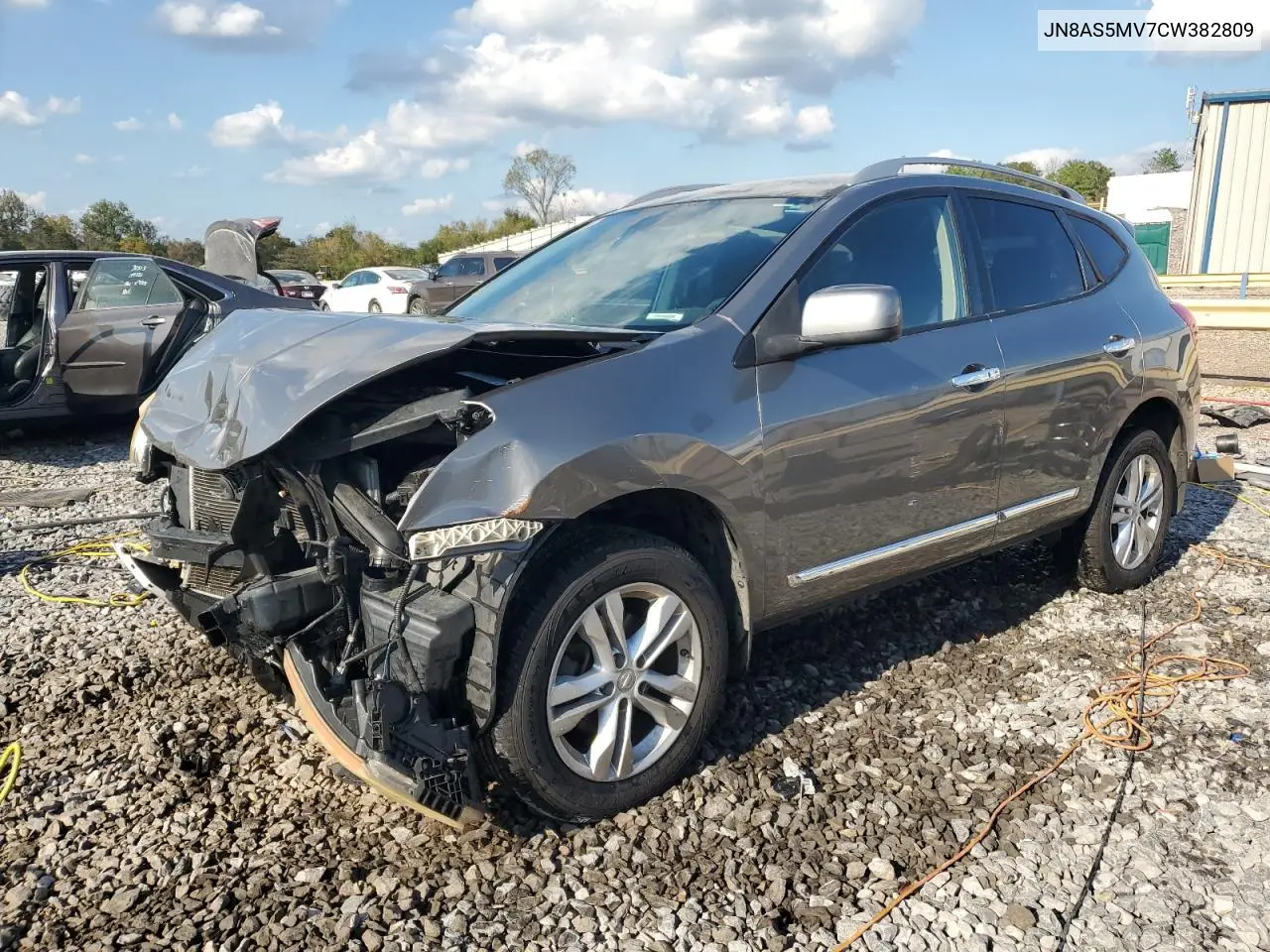 JN8AS5MV7CW382809 2012 Nissan Rogue S