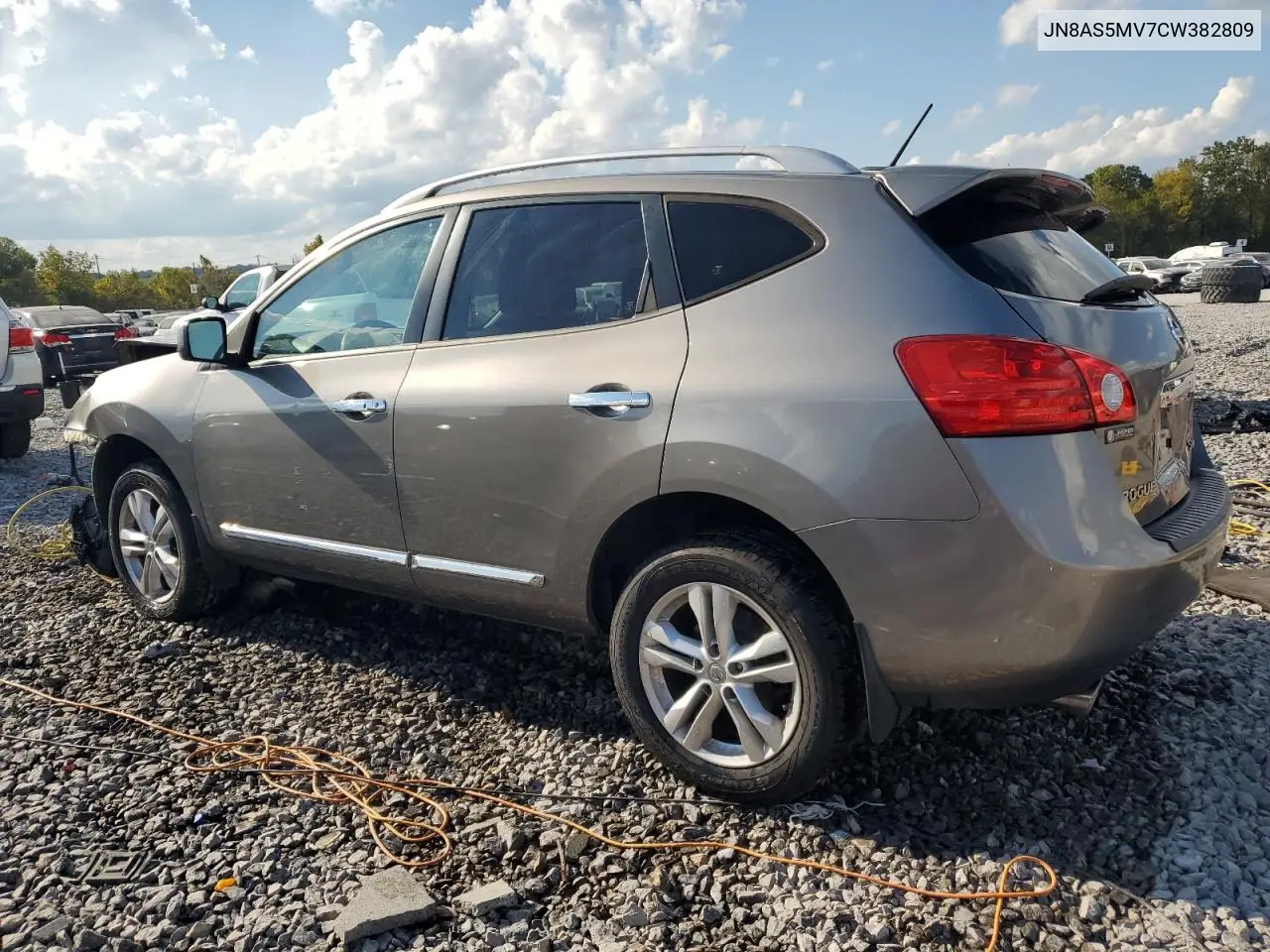 JN8AS5MV7CW382809 2012 Nissan Rogue S