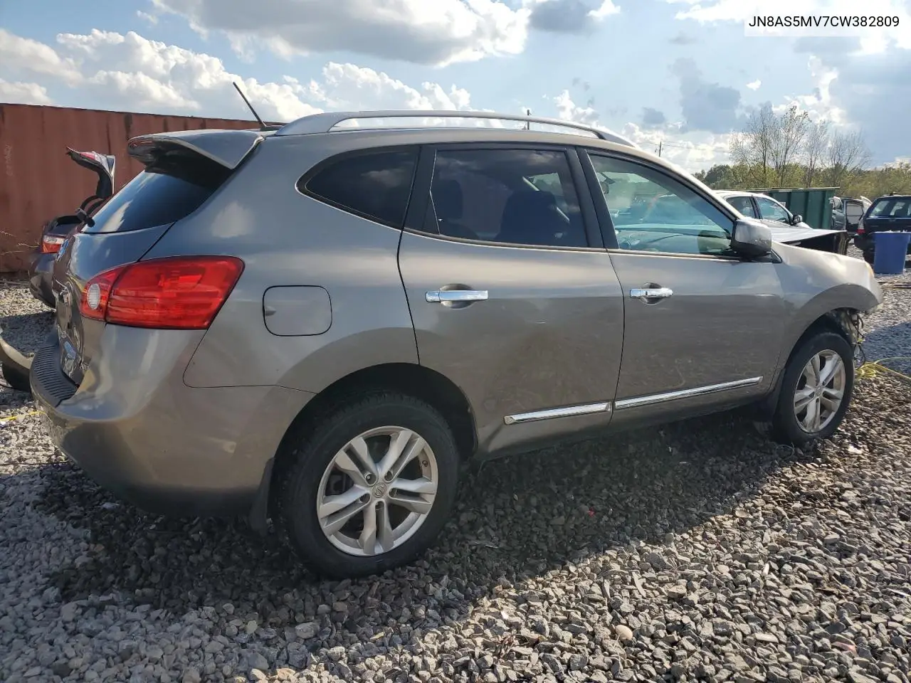 JN8AS5MV7CW382809 2012 Nissan Rogue S