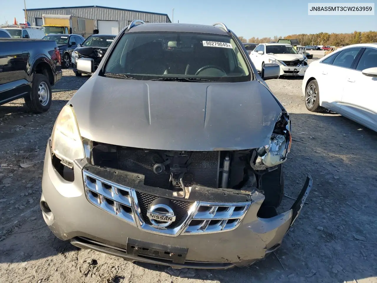 JN8AS5MT3CW263959 2012 Nissan Rogue S