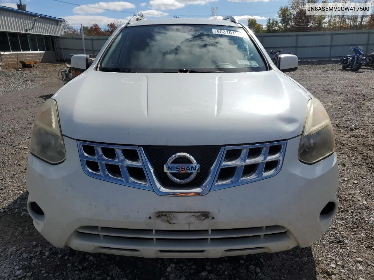 JN8AS5MV0CW417500 2012 Nissan Rogue S