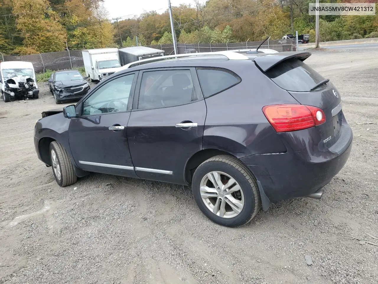 JN8AS5MV8CW421312 2012 Nissan Rogue S