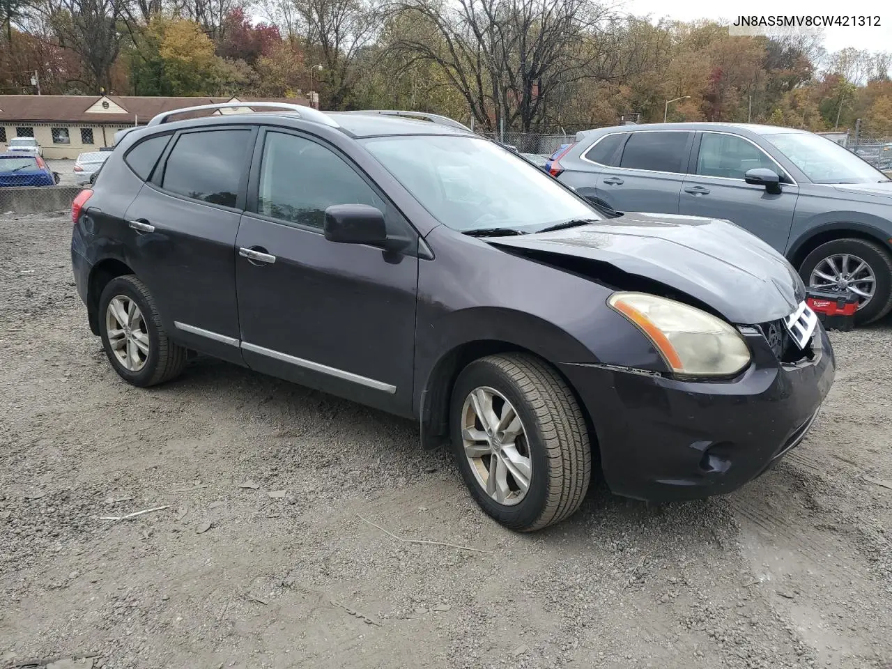 JN8AS5MV8CW421312 2012 Nissan Rogue S
