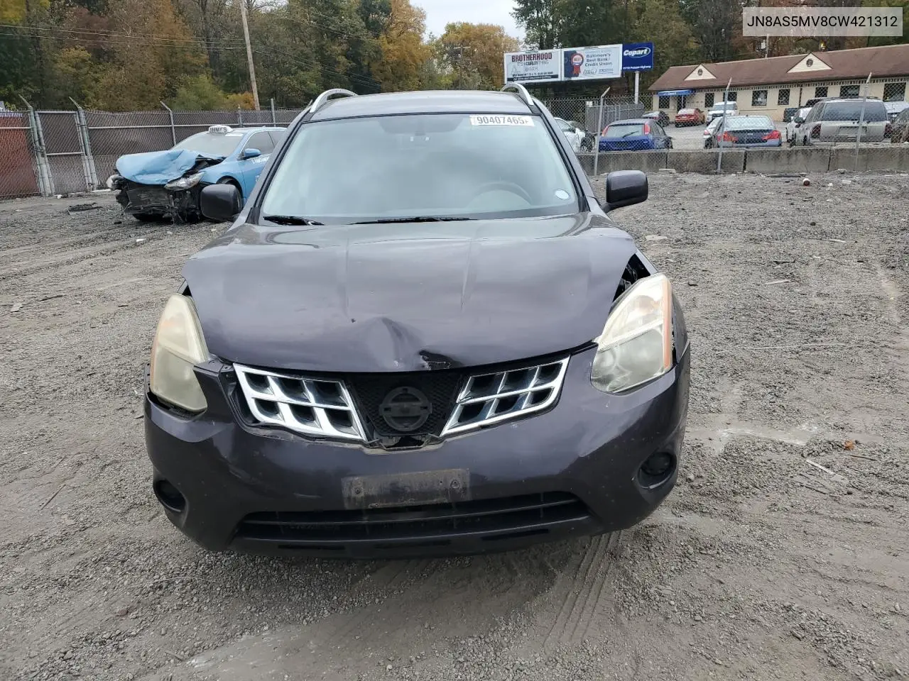 JN8AS5MV8CW421312 2012 Nissan Rogue S