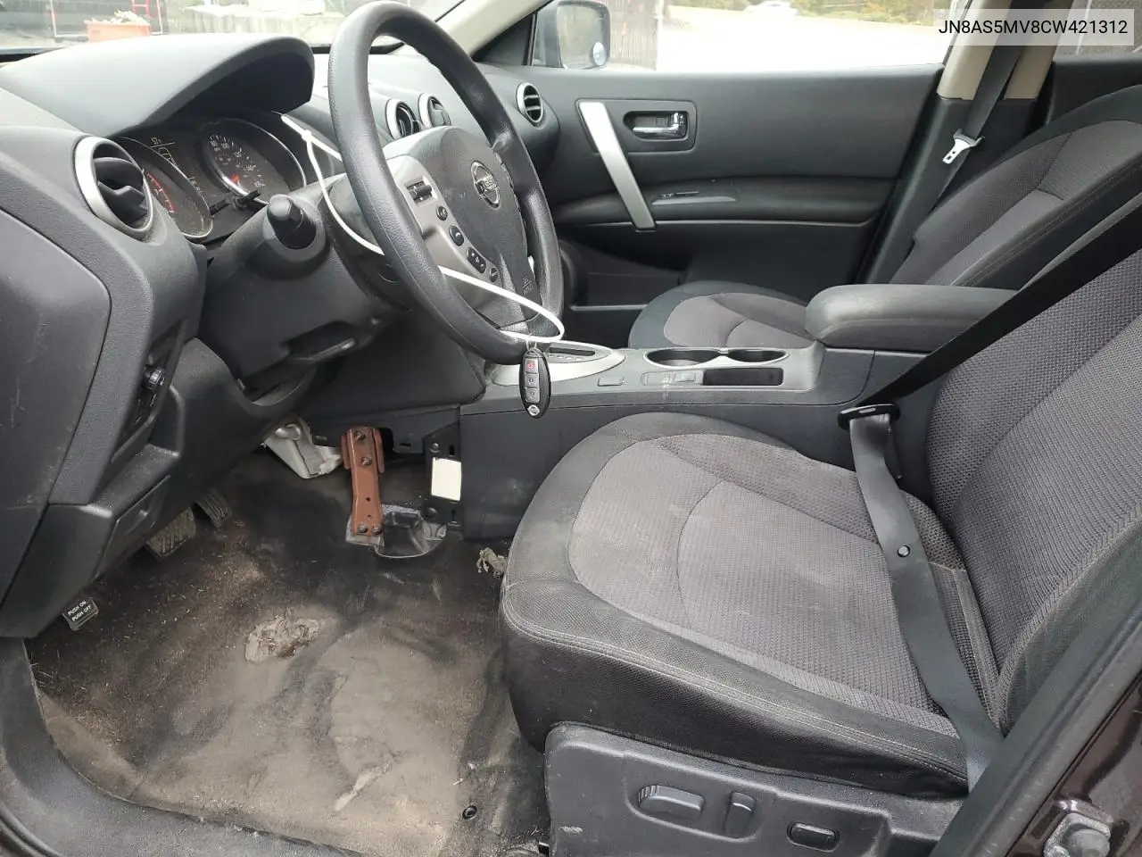 JN8AS5MV8CW421312 2012 Nissan Rogue S