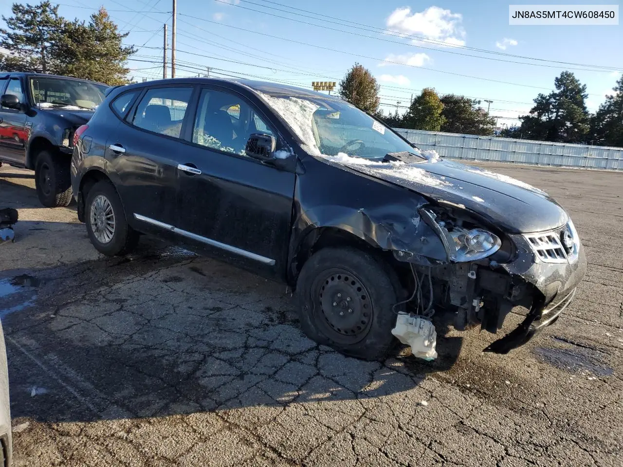 JN8AS5MT4CW608450 2012 Nissan Rogue S
