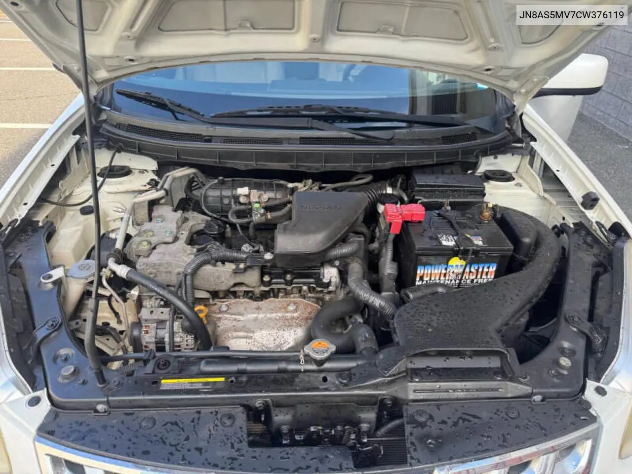 JN8AS5MV7CW376119 2012 Nissan Rogue S