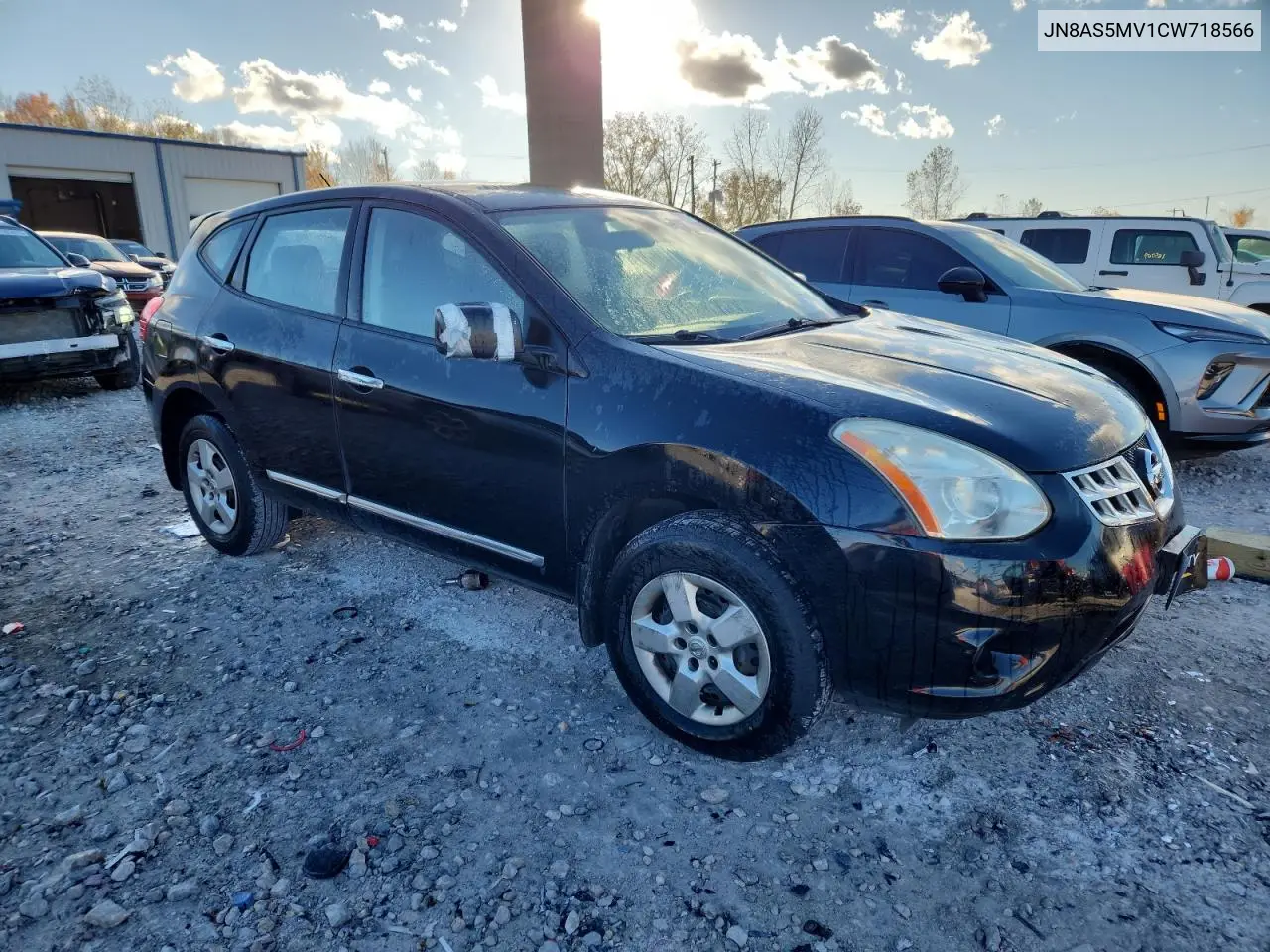 JN8AS5MV1CW718566 2012 Nissan Rogue S
