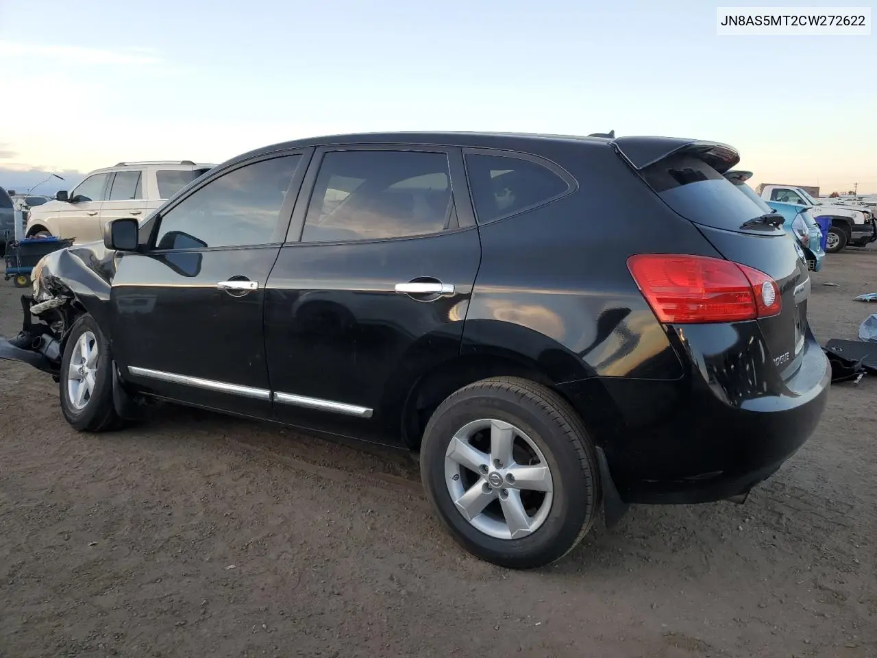 JN8AS5MT2CW272622 2012 Nissan Rogue S