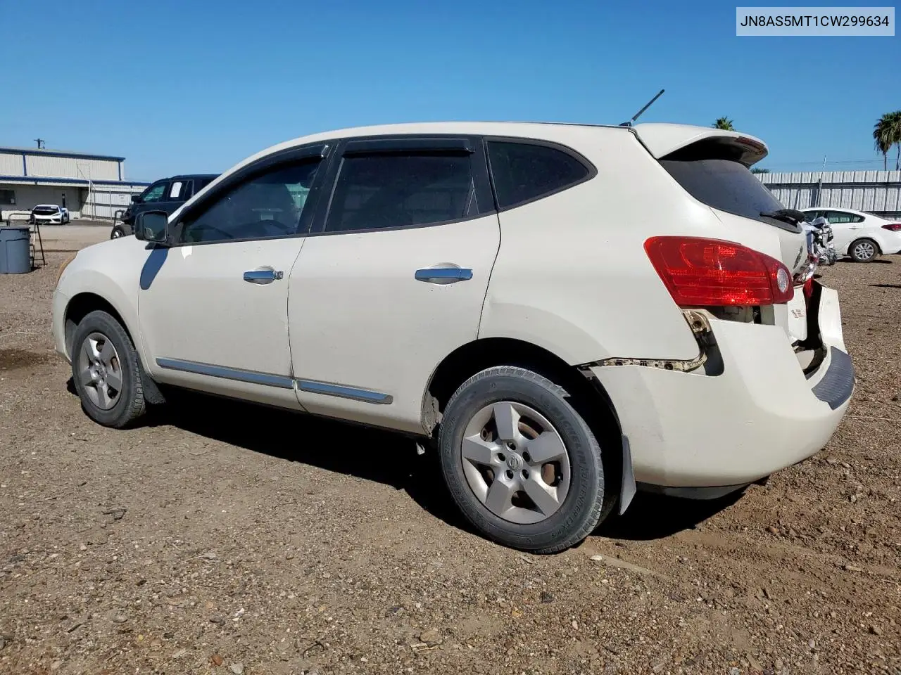 JN8AS5MT1CW299634 2012 Nissan Rogue S