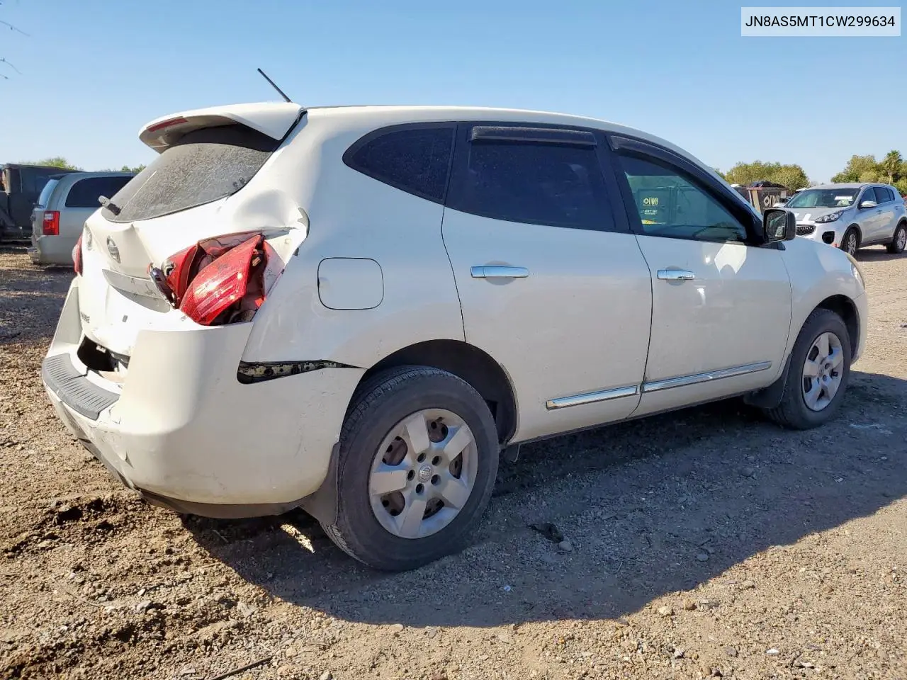 JN8AS5MT1CW299634 2012 Nissan Rogue S