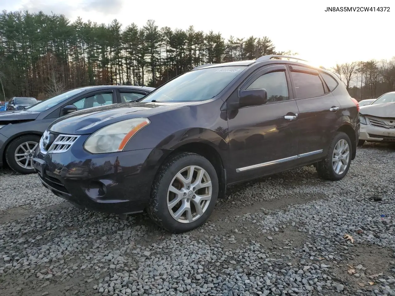 JN8AS5MV2CW414372 2012 Nissan Rogue S