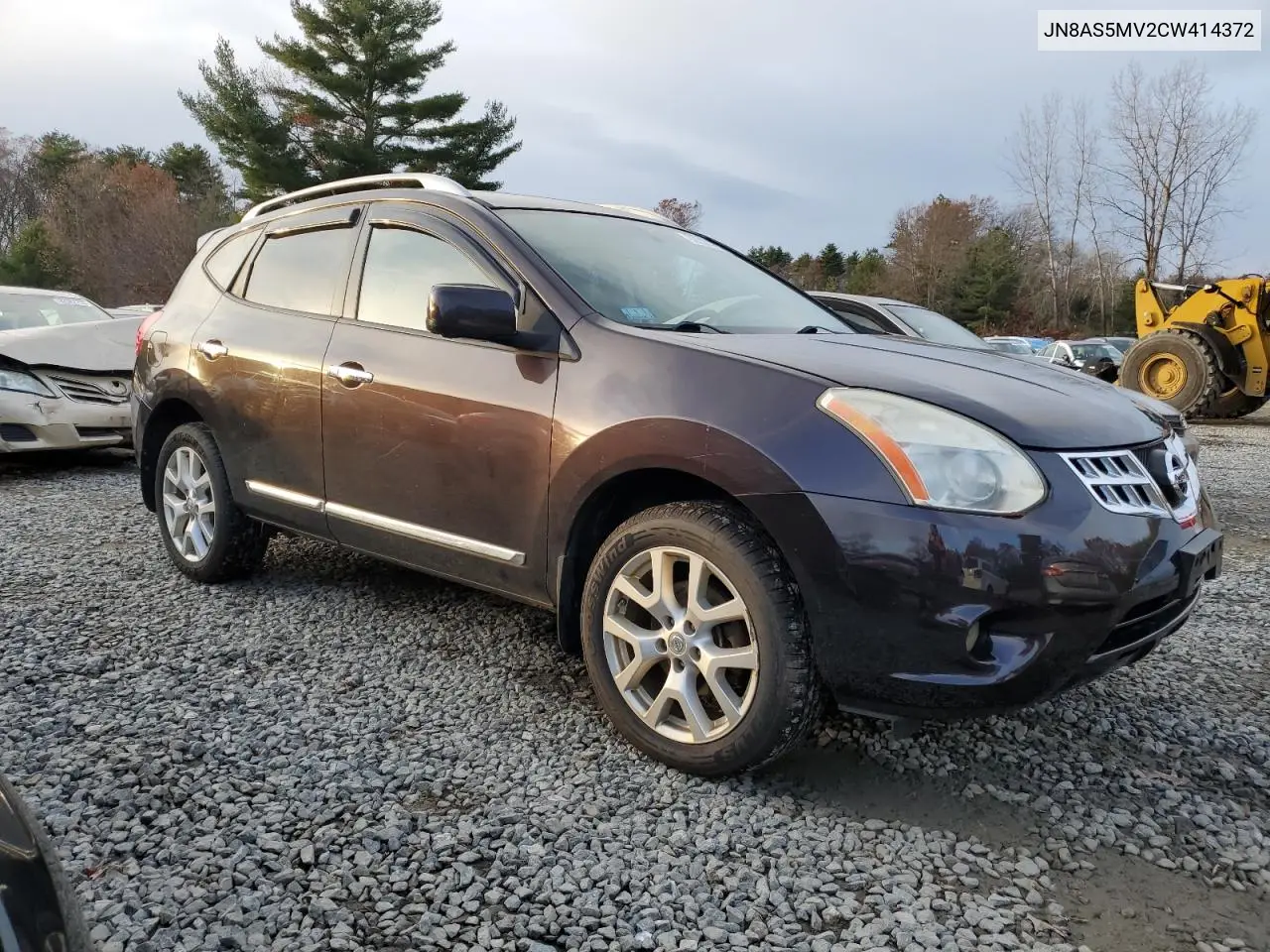 JN8AS5MV2CW414372 2012 Nissan Rogue S