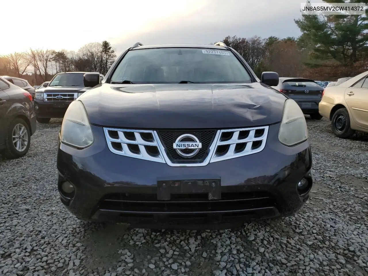 JN8AS5MV2CW414372 2012 Nissan Rogue S