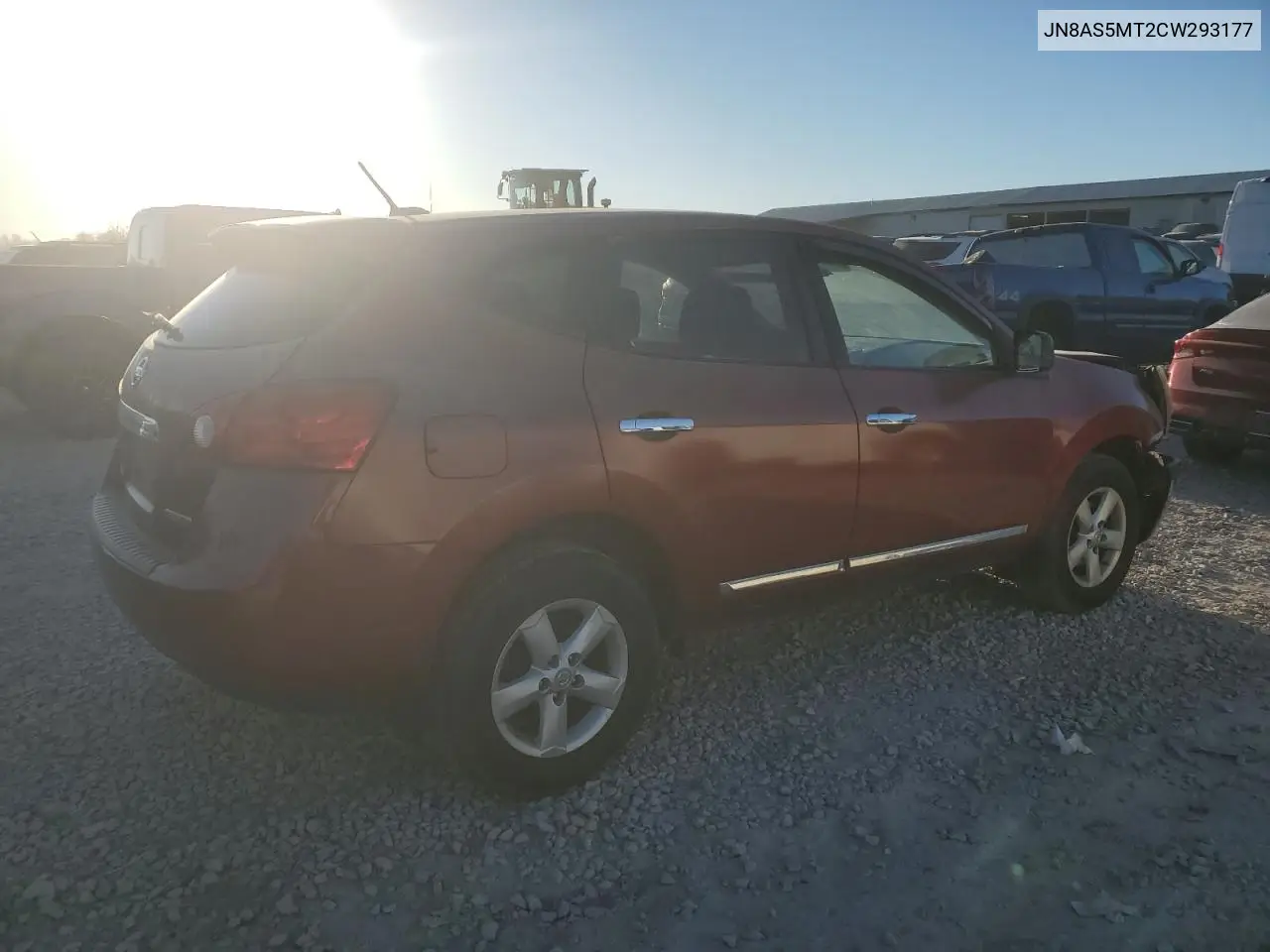 JN8AS5MT2CW293177 2012 Nissan Rogue S