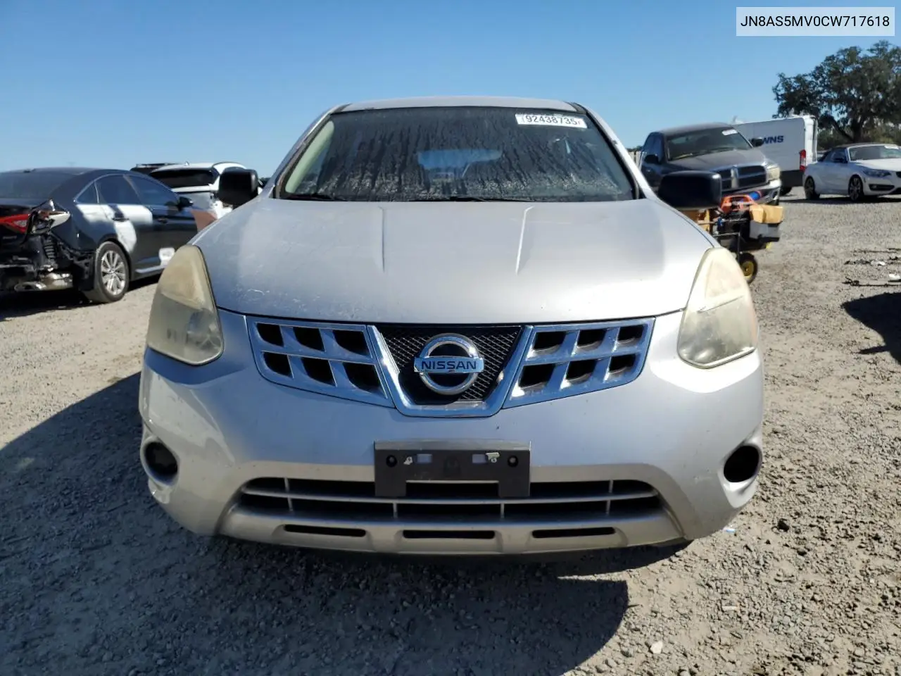 JN8AS5MV0CW717618 2012 Nissan Rogue S