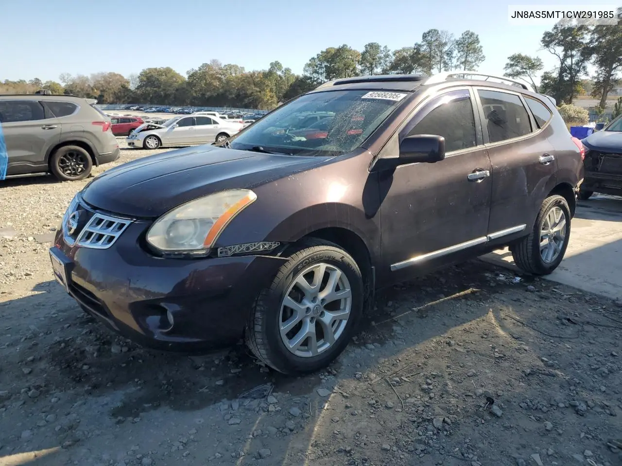 JN8AS5MT1CW291985 2012 Nissan Rogue S