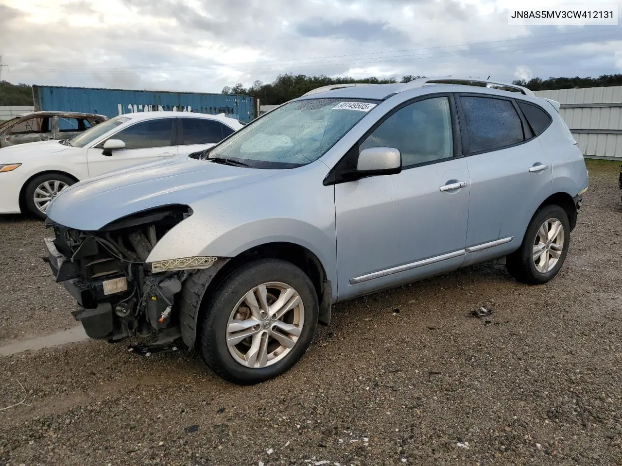 JN8AS5MV3CW412131 2012 Nissan Rogue S