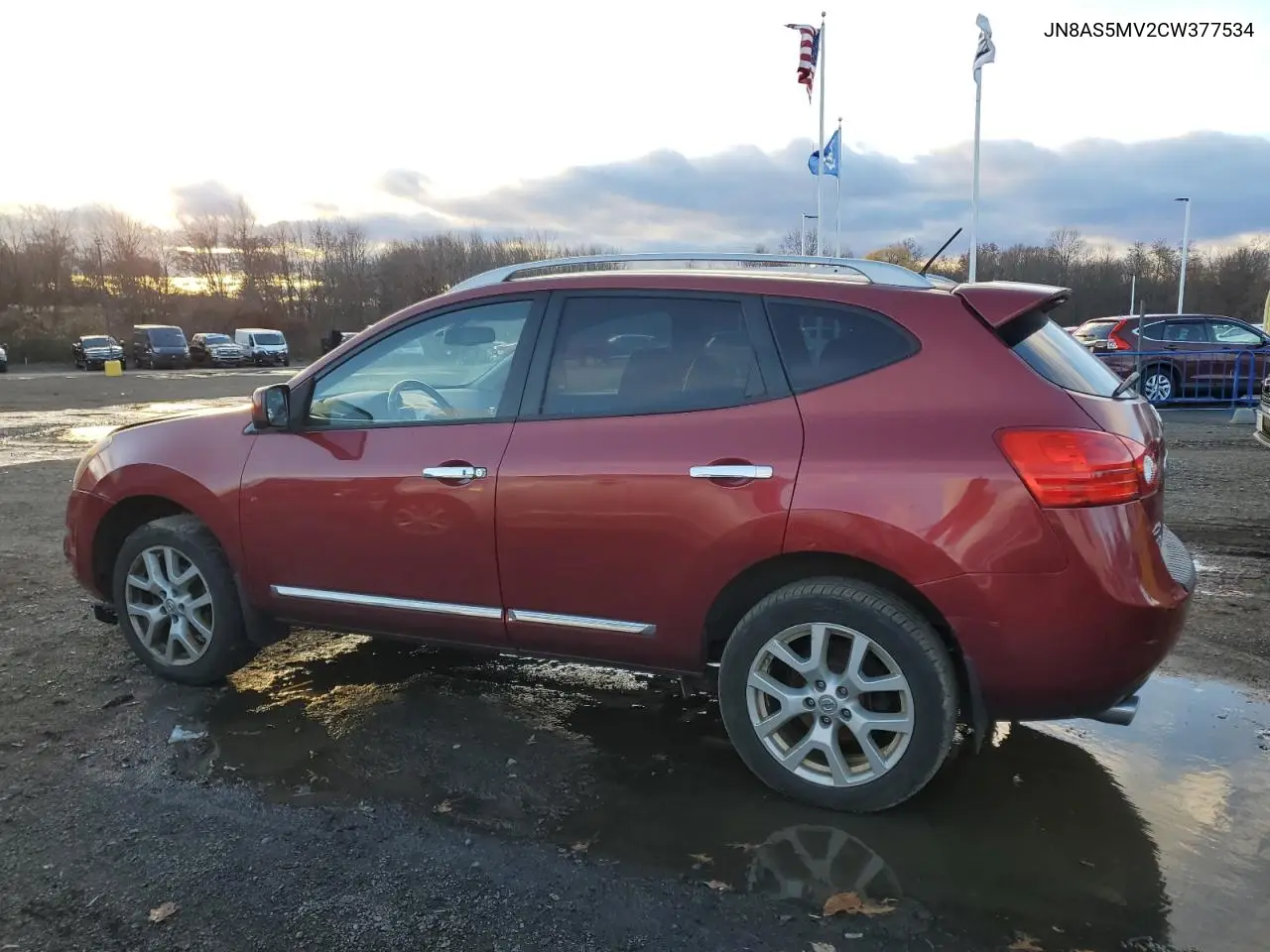 JN8AS5MV2CW377534 2012 Nissan Rogue S
