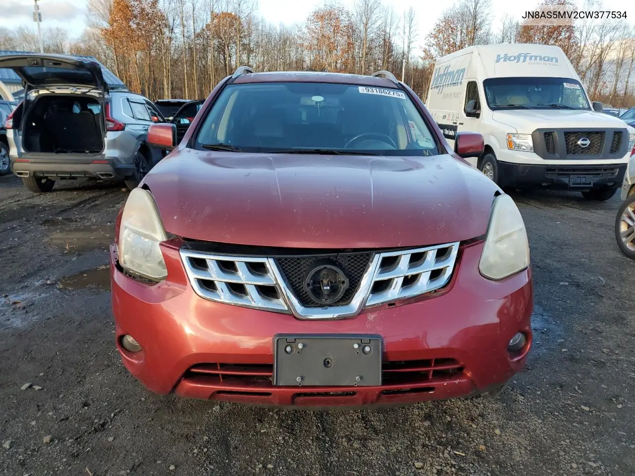 JN8AS5MV2CW377534 2012 Nissan Rogue S