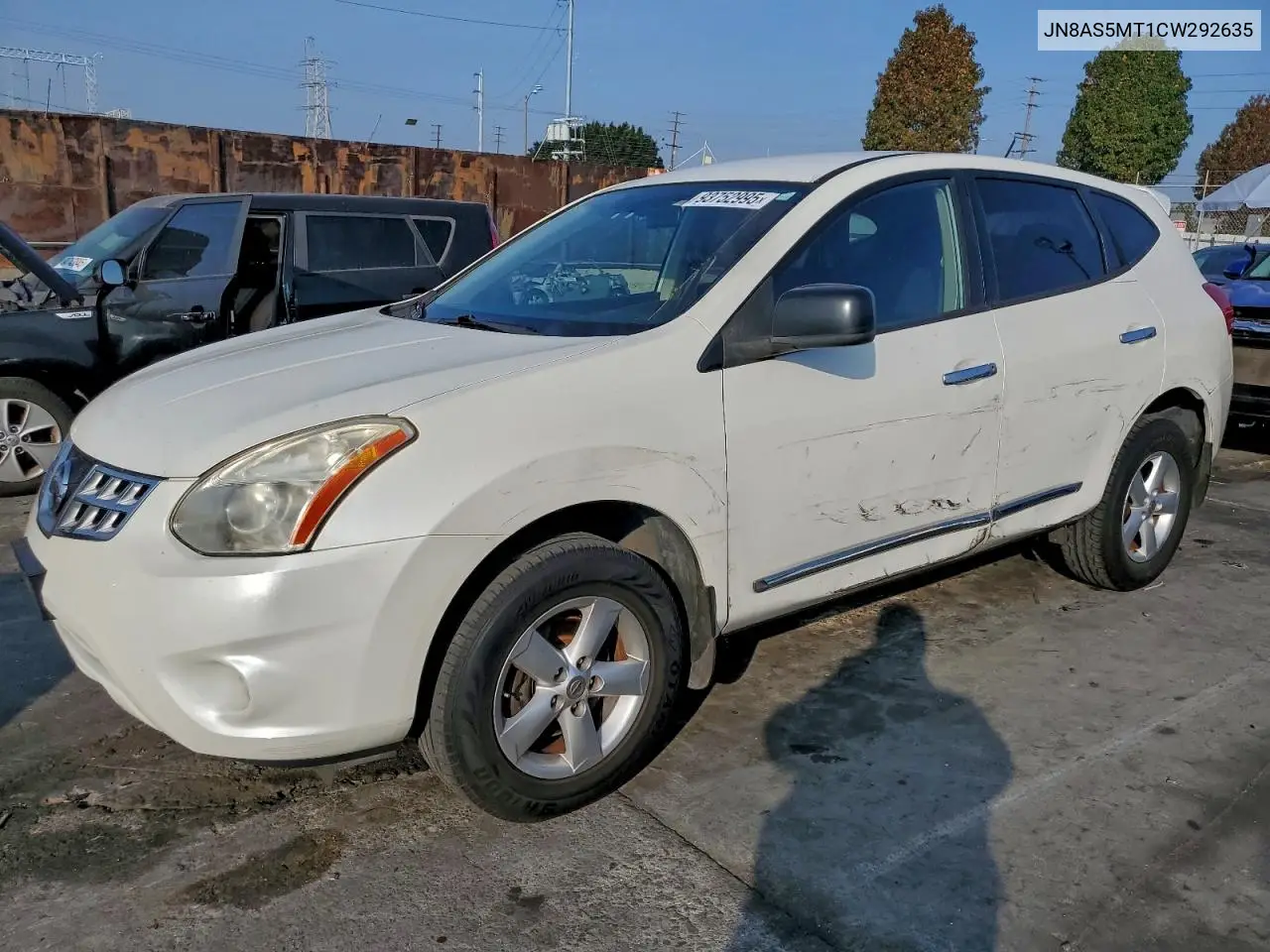 JN8AS5MT1CW292635 2012 Nissan Rogue S