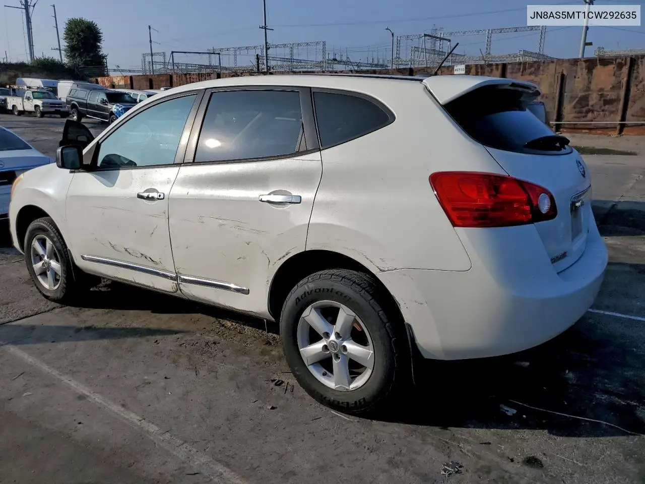 JN8AS5MT1CW292635 2012 Nissan Rogue S