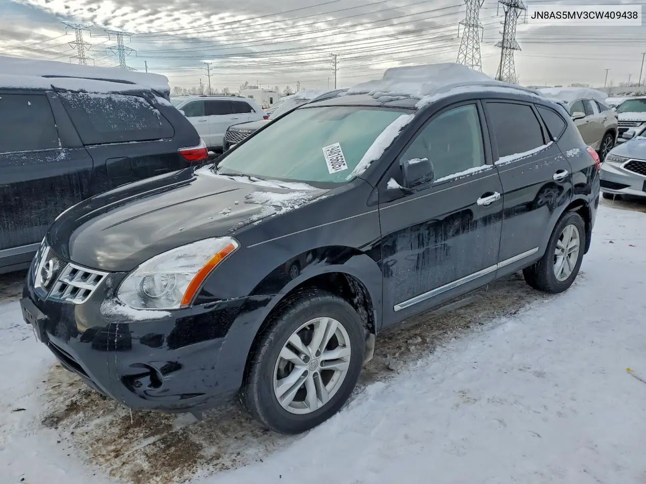 JN8AS5MV3CW409438 2012 Nissan Rogue S