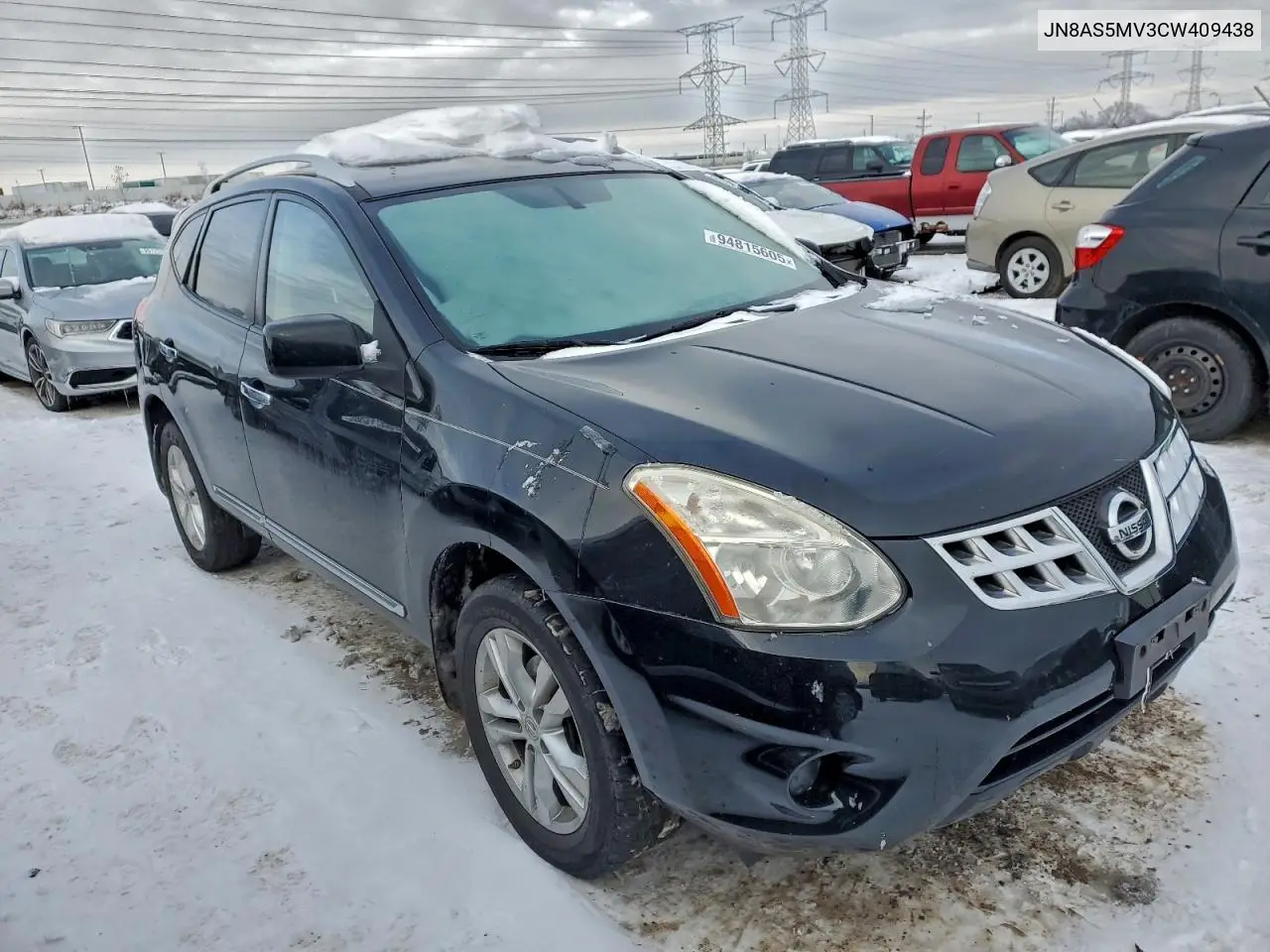 JN8AS5MV3CW409438 2012 Nissan Rogue S