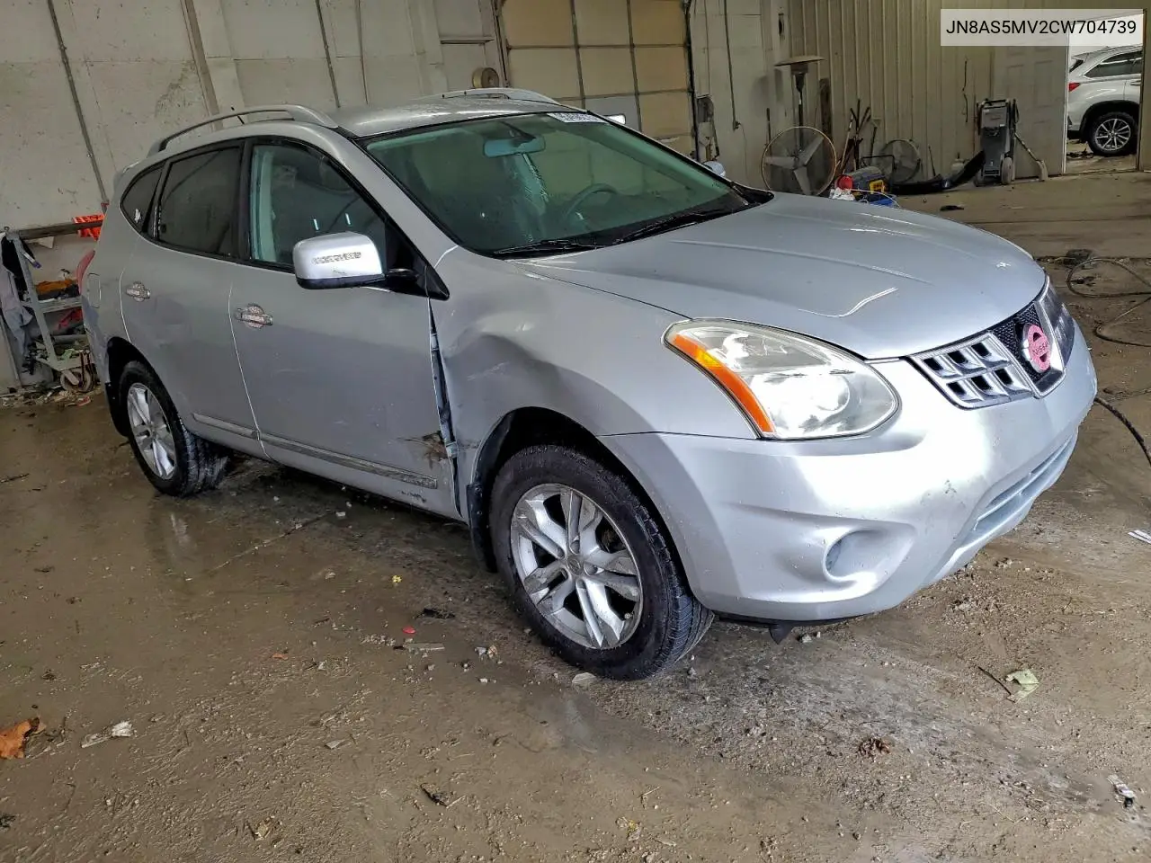 JN8AS5MV2CW704739 2012 Nissan Rogue S