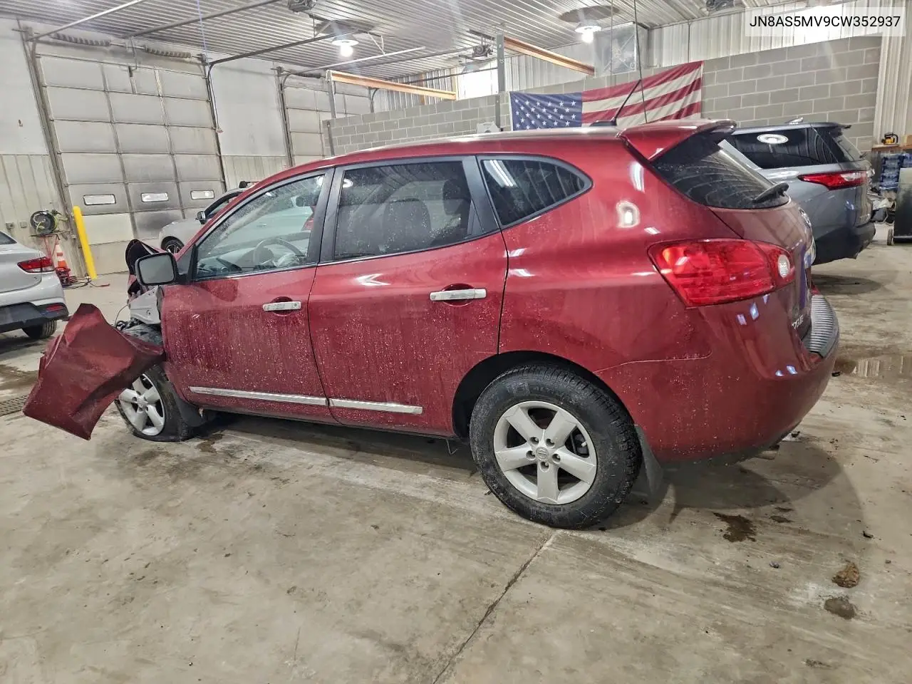 JN8AS5MV9CW352937 2012 Nissan Rogue S
