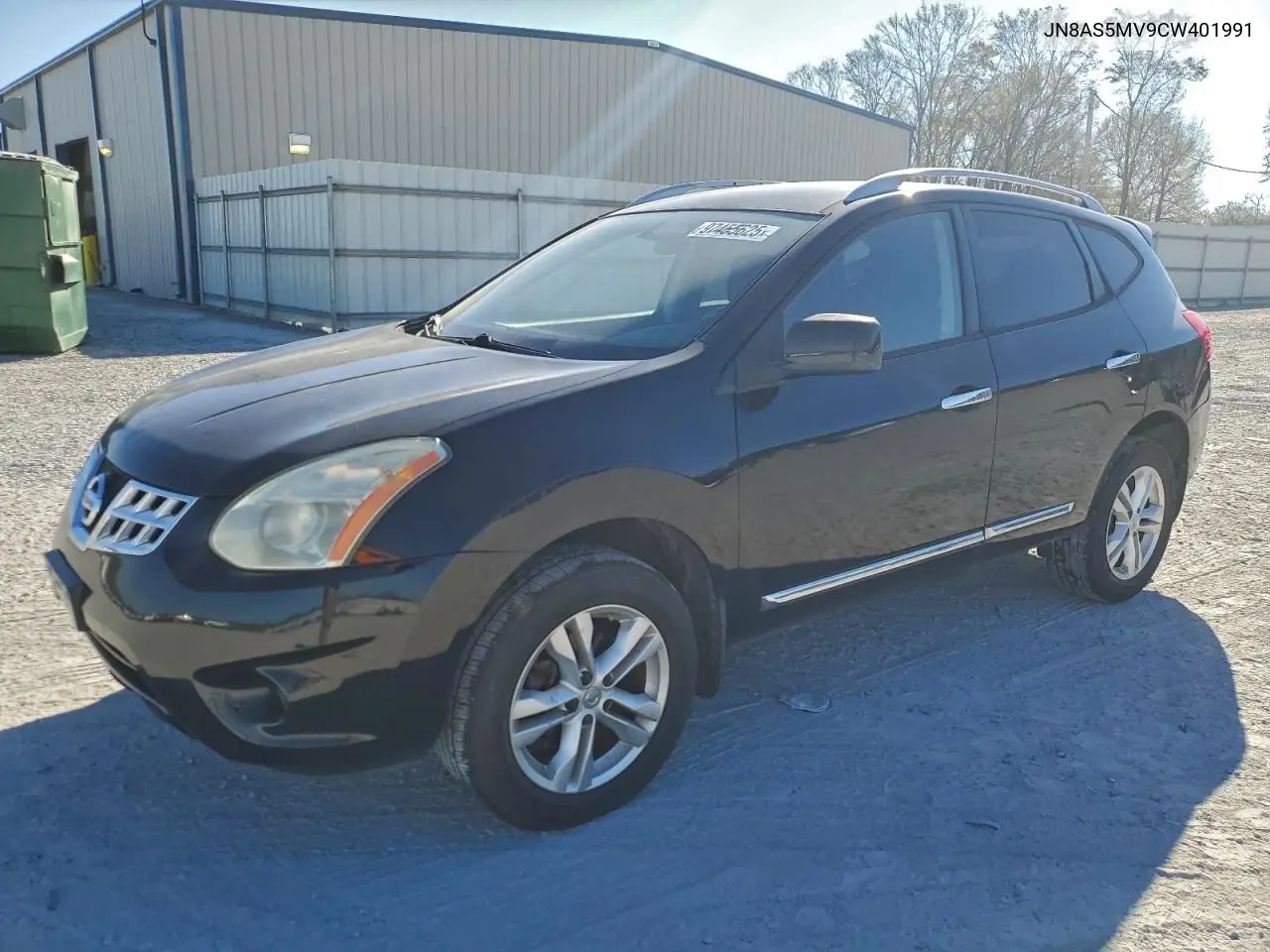 JN8AS5MV9CW401991 2012 Nissan Rogue S