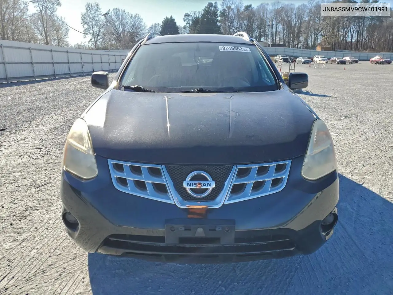 JN8AS5MV9CW401991 2012 Nissan Rogue S