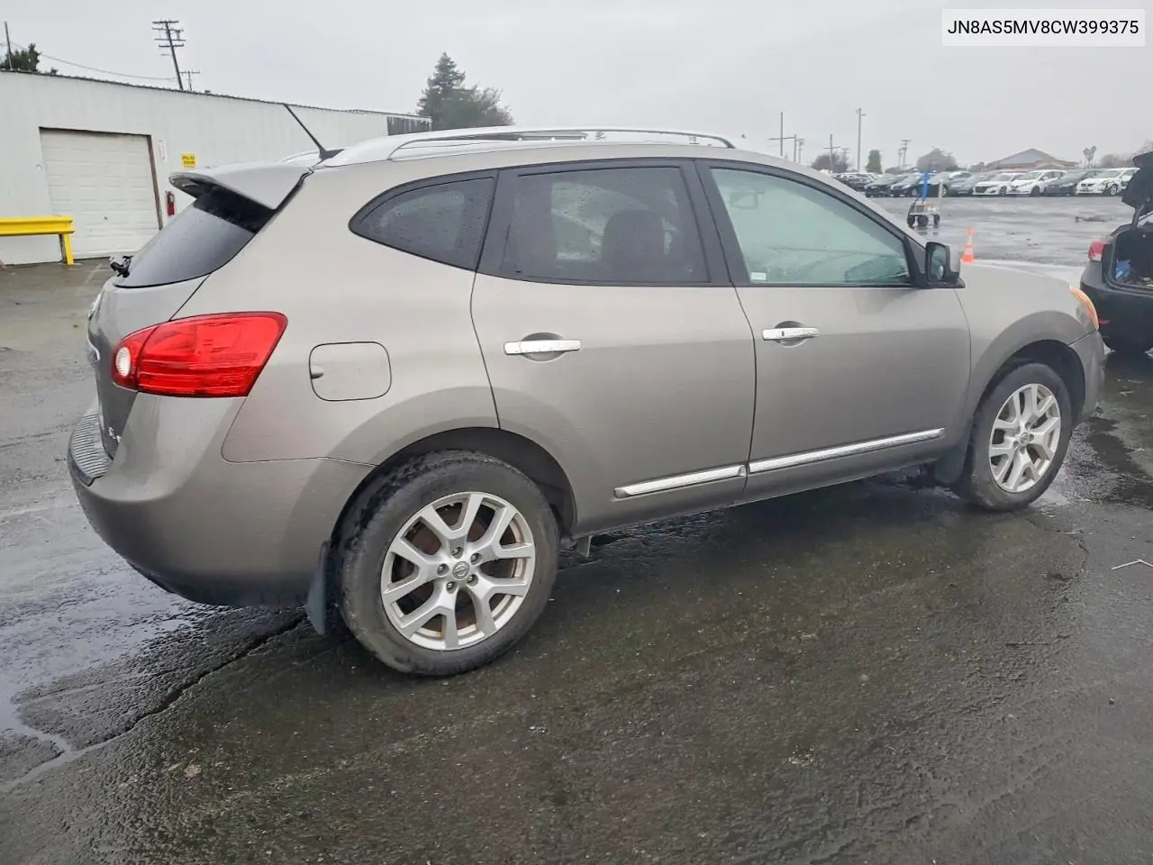 JN8AS5MV8CW399375 2012 Nissan Rogue S