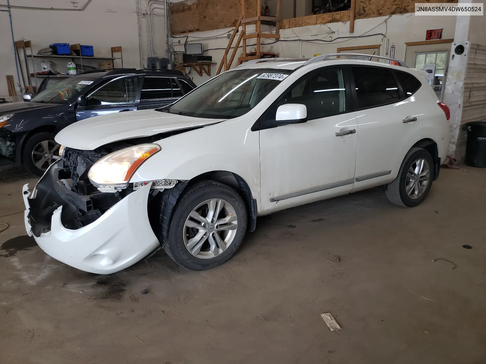 JN8AS5MV4DW650524 2013 Nissan Rogue S