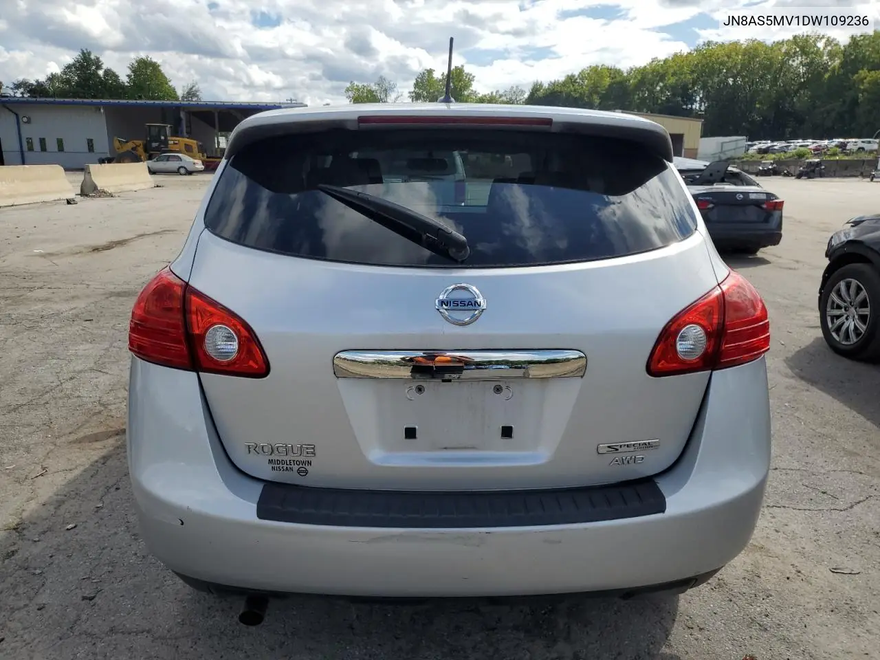 JN8AS5MV1DW109236 2013 Nissan Rogue S
