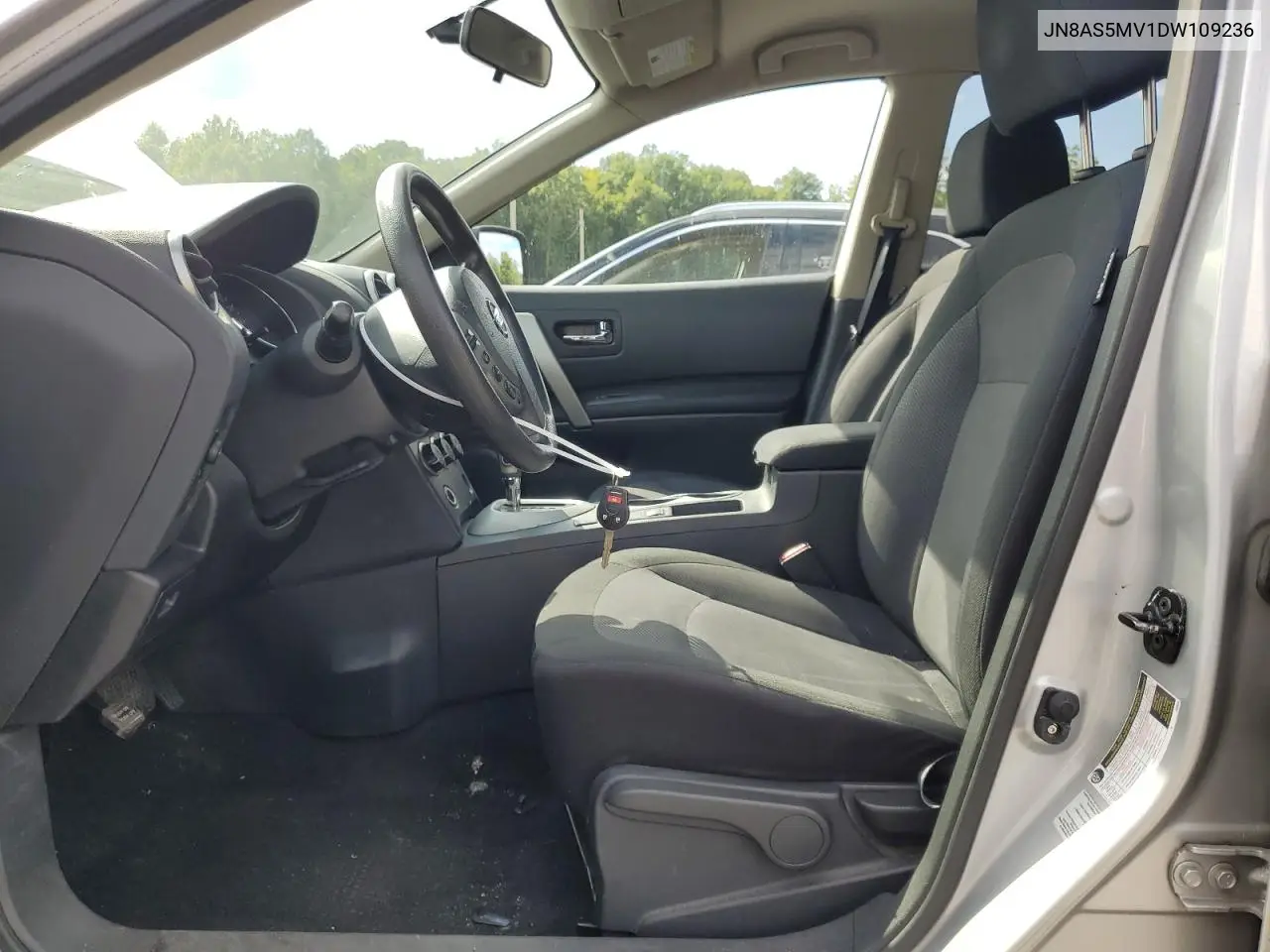 JN8AS5MV1DW109236 2013 Nissan Rogue S