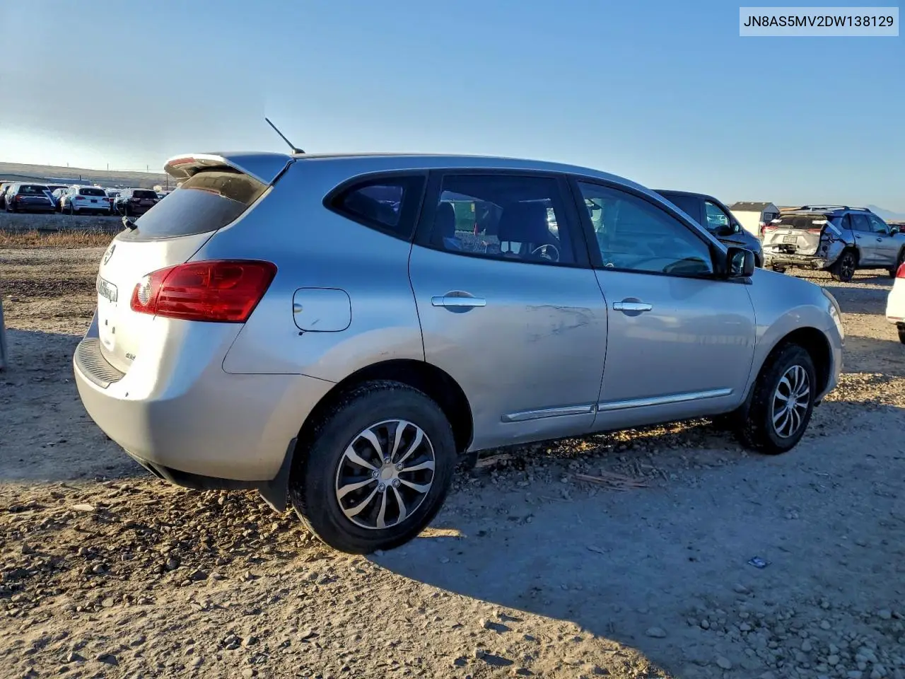JN8AS5MV2DW138129 2013 Nissan Rogue S