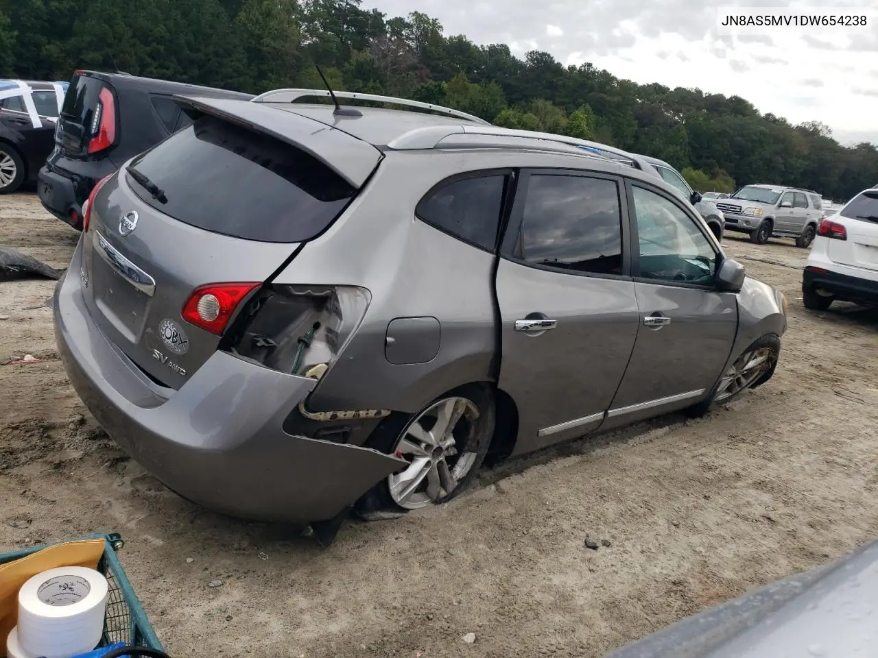 JN8AS5MV1DW654238 2013 Nissan Rogue S