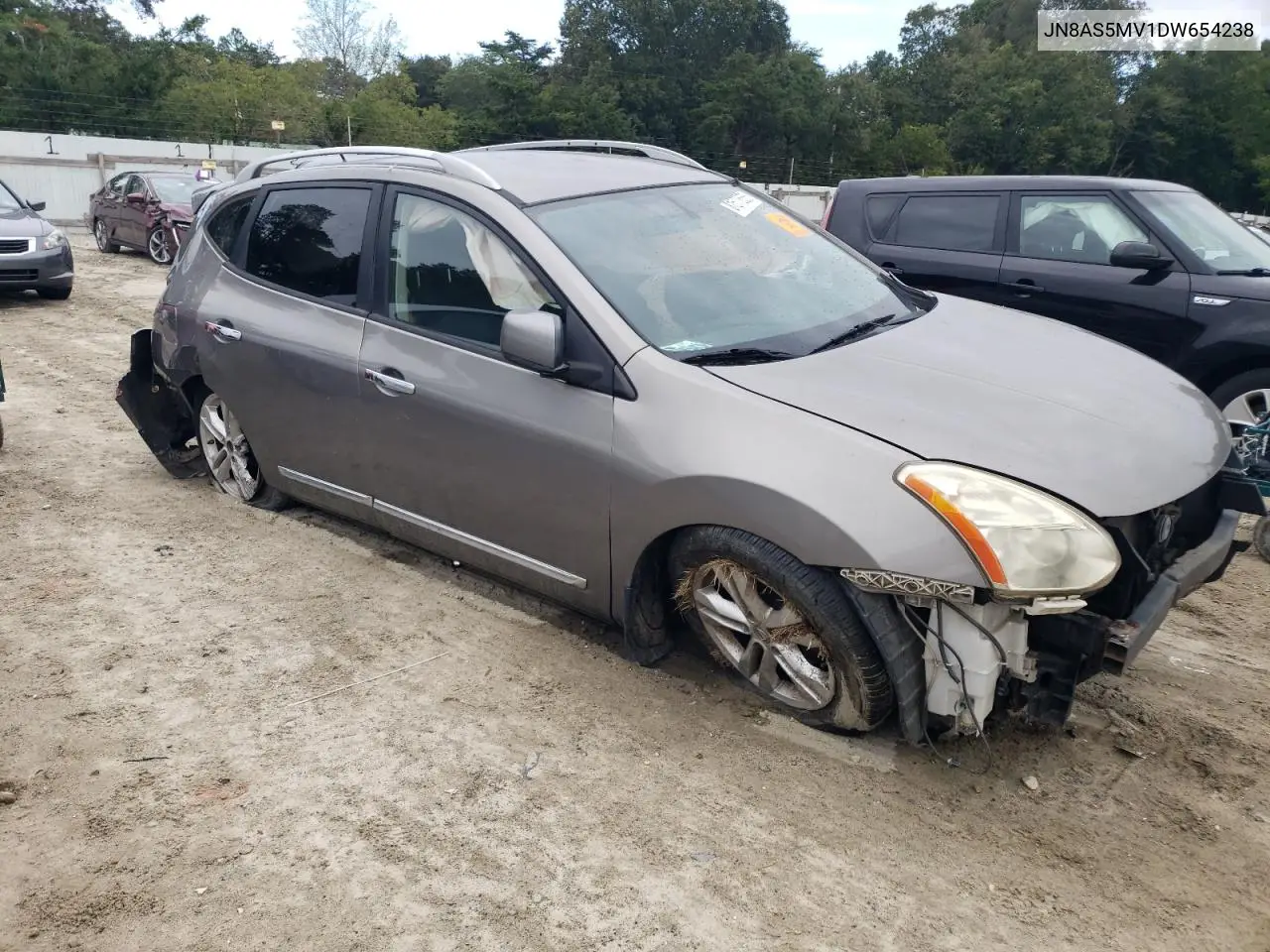 JN8AS5MV1DW654238 2013 Nissan Rogue S