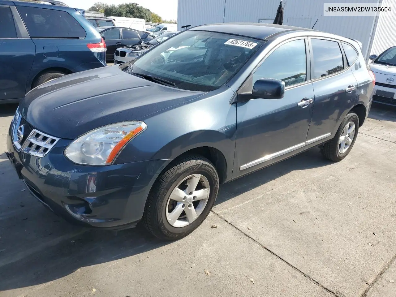 JN8AS5MV2DW135604 2013 Nissan Rogue S
