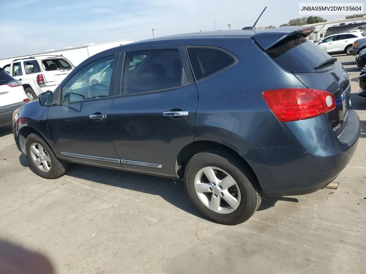 JN8AS5MV2DW135604 2013 Nissan Rogue S